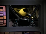 Saturn viewed from a cockpit in 2368