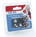 Star Trek Adventures - Klingon Dice Set.jpg (14 kio) Klingon Dice Set (2D20 rouges + 4D6 spéciaux avec des marquages klingons, 2021)
