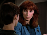 Wesley Crusher and Beverly Crusher, 2364