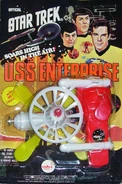 Soaring USS Enterprise toy