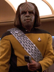Hologramm von Worf 2369 Moriarty