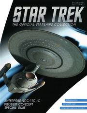 Star Trek Official Starships Collection Enterprise-C Probert Concept Special Issue cover