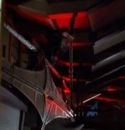 Tom Morga and unknown female stunt double, Field of Fire.jpg (16 KB) Stunt double for Leigh J. McCloskey DS9: "Field of Fire" (uncredited)