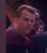 Starfleet lieutenant Star Trek: Deep Space Nine Recurring character (uncredited)