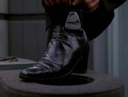 Black heeled boot