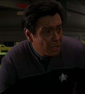 ...as Martinez in "First Contact"