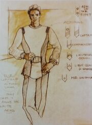 Robert Fletcher's TMP Class A uniform and rank concept art