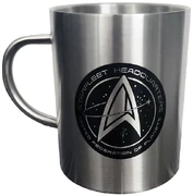 Star Trek Universe Starships Collection mug.jpg (137 kio) Tasse en métal avec logo Starfleet Headquarters (cadeau 5ème envoi)