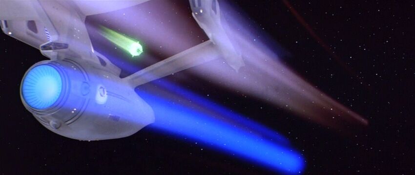 USS Enterprise-A escapes Klingon attack.jpg