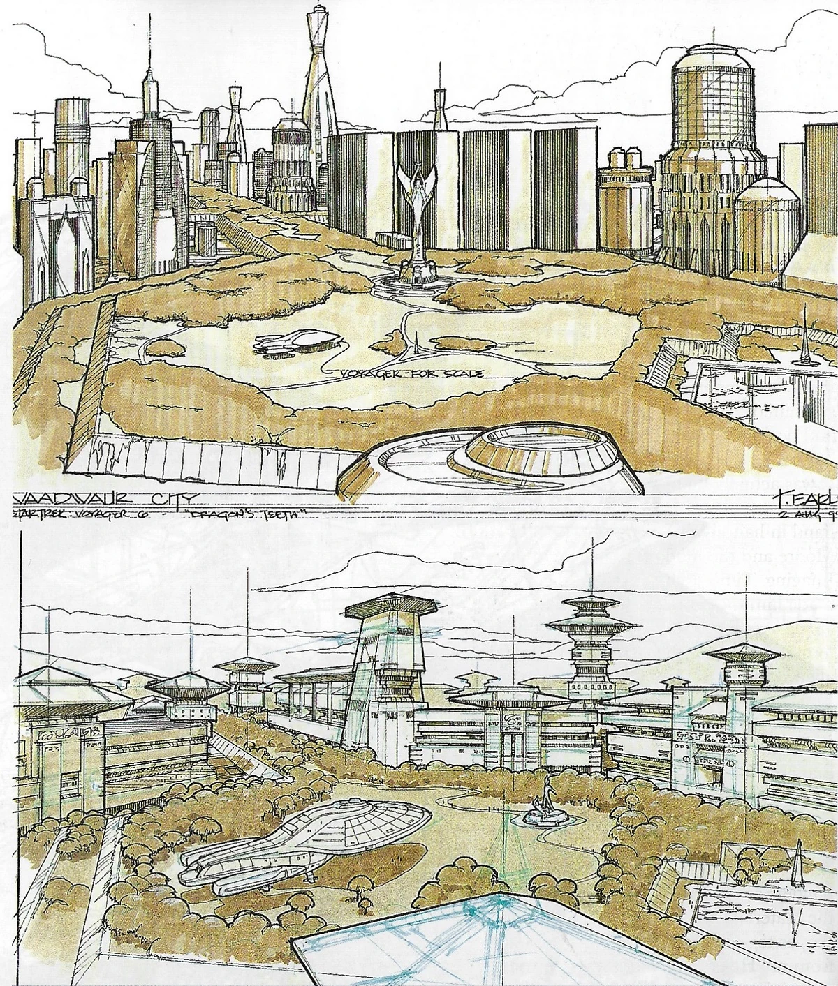Vaadwaur city concept art