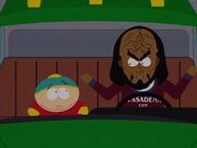 Cartman and Michael Dorn