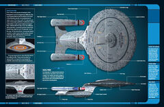 Star Trek Official Starships Collection page spread