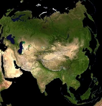 Azja - część kontynentu Eurazja