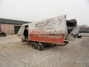 Class F shuttlcraft Galileo full scale mock-up prior to its final restoration