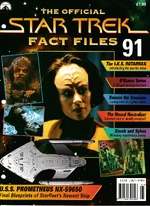 Star Trek Fact Files Part 91 Cover