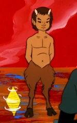 Boy satyr