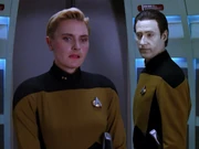 Natasha Yar and Data, alternate timeline