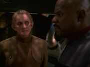 Odo and Benjamin Sisko, 2375