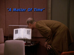 "A Matter Of Time"