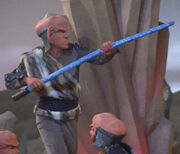 Ferengi whip, extended