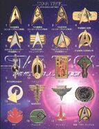 Star Trek Pins Collection list