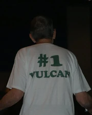Leonard Nimoy, No 1 Vulcan shirt