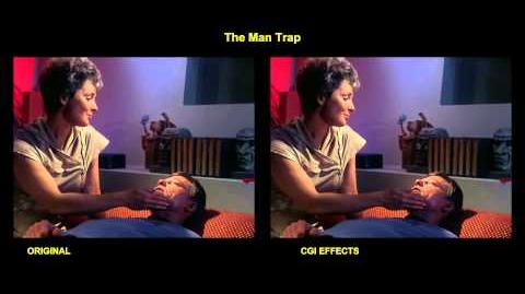 Star Trek - The Man Trap - visual effects comparison