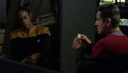 Tuvok and Chakotay play Gin