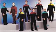 Playmates Voyager and Deep Space Nine figures