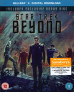 Star Trek Beyond Blu-ray Region B Sainsbury's cover