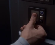 Commander Tucker leaving a thumbprint