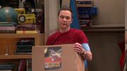 Big Bang Theory, Sheldon takes possession of the 3D chess game