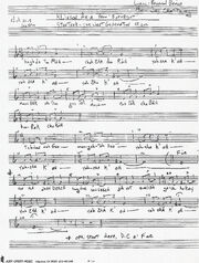 Klingon aria music sheet