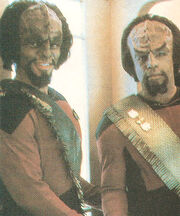 Al Simon and Michael Dorn