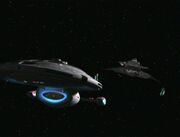 D7 class cruiser and uss voyager