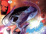 The Enterprise shields are rocked...