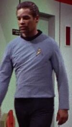 USS Enterprise sciences crewman 22