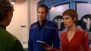Organian (in the body of T'Pol) (ENT: "Observer Effect")