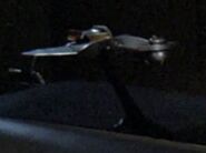 Worf's D7-class model (TNG: "Peak Performance")