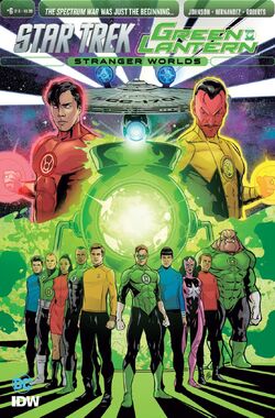 "Star Trek/Green Lantern: Stranger Worlds, Issue 6"