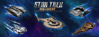 Eaglemoss Star Trek Discovery Official Starships Collection promo
