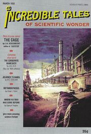 Incredible Tales Cover - March 1953