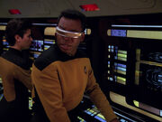 Jae and Geordi La Forge