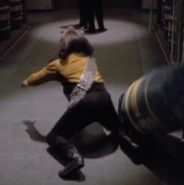 Rusty McClennon, Ethics.jpg (13 KB) Stunt double for Michael Dorn TNG: "Ethics" (uncredited)