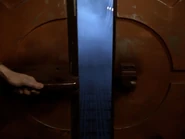 The door aboard the space module