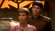 T'Pol and Koss on Vulcan