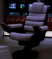 Constitution II class command chair, 2293