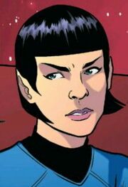 Female Spock IDW