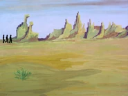 "this desert area [on Lactra VII] is the same as on Canopus"