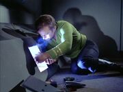 Kirk repairs Constellation